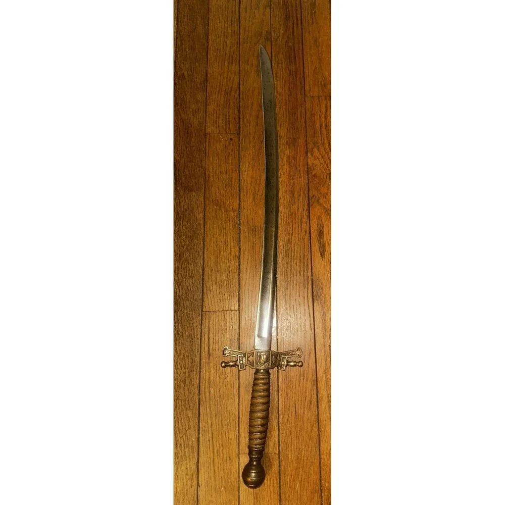 Antique 1800's C.A. Hart Ceremonial Sword knights‎ of pythias masonic sword