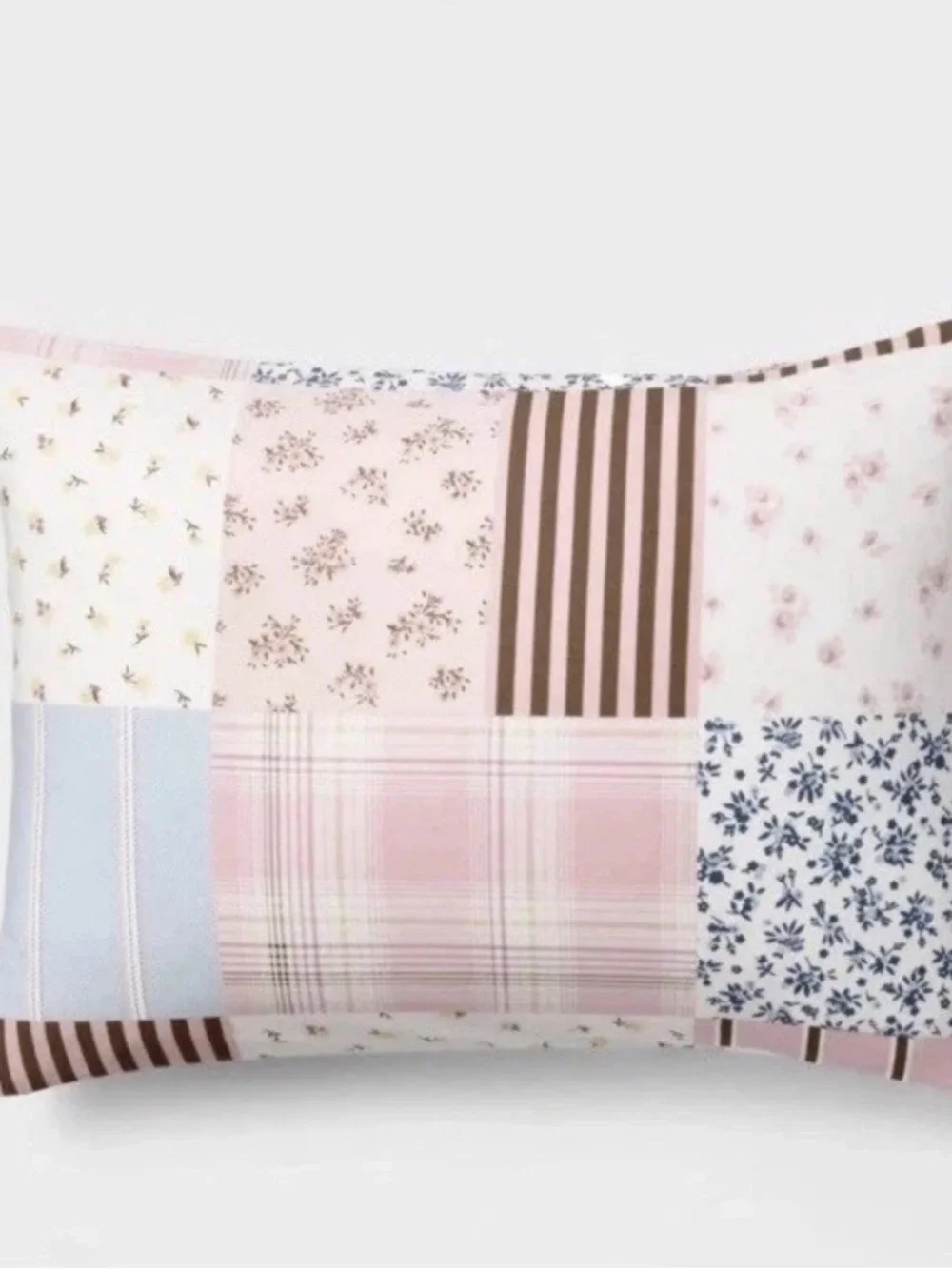 Full/Queen Percale Patchwork Comforter Set from The Hollister Collection Target