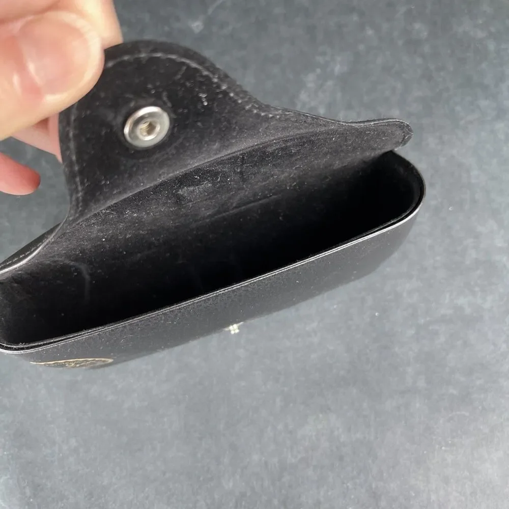 Authentic‎ Ray-Ban Sunglasses Leather Case Black EUC