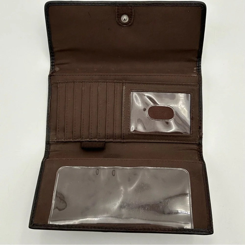 Fossil brown leather