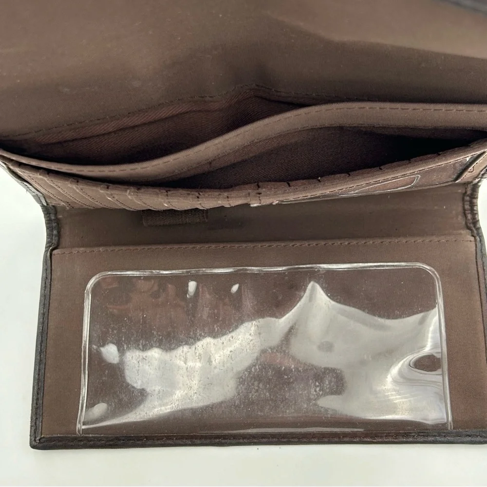 Fossil brown leather