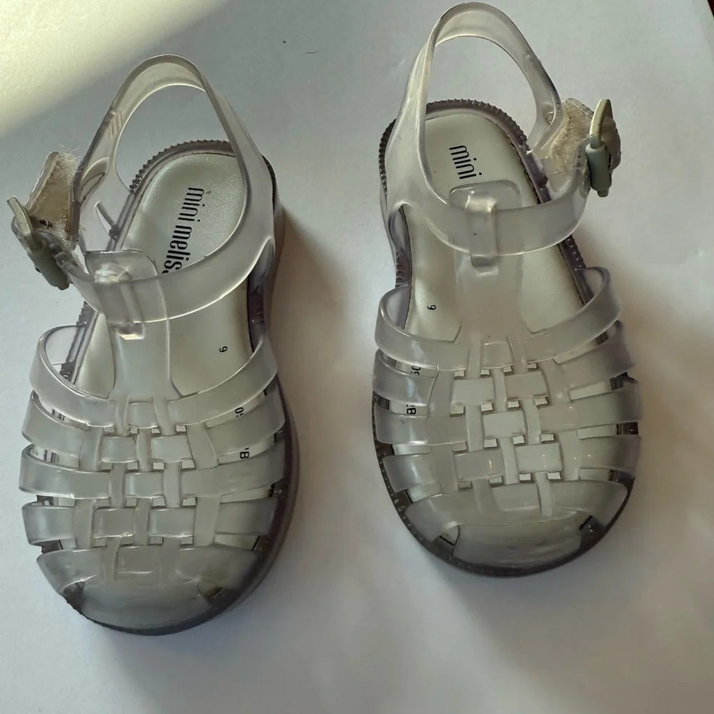 Mini Melissa Clear Jelly Sandals