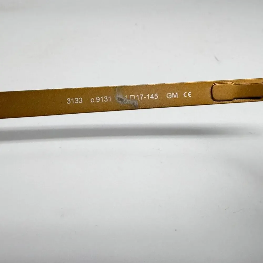 Prodesign Denmark‎ Eyeglasses Frames 3133 9131 Blue Orange 51-127-145 H18189