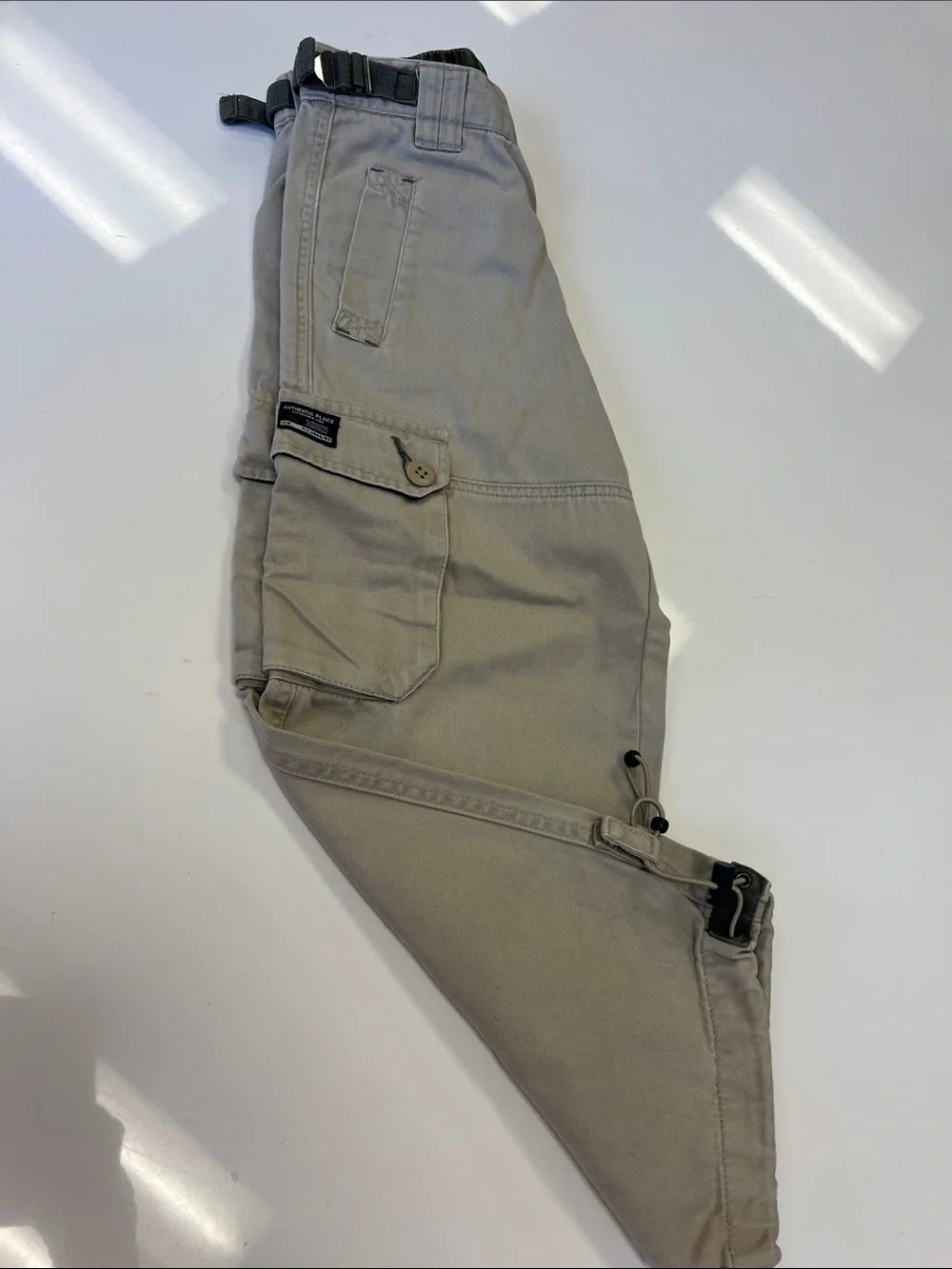 Boys Safari cargo pant size. Sz 6