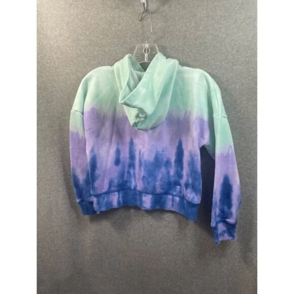 Justice Girls Tie Dye‎ Hoodie Sweatshirt Pullover Colorful Youth