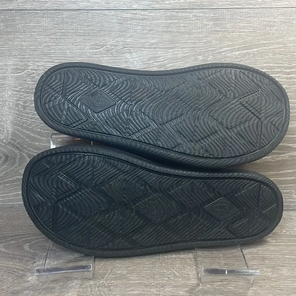 Chaco Chillos Big Boy Sz 4 Slip On Black Adjustable Strap Slides Sandals