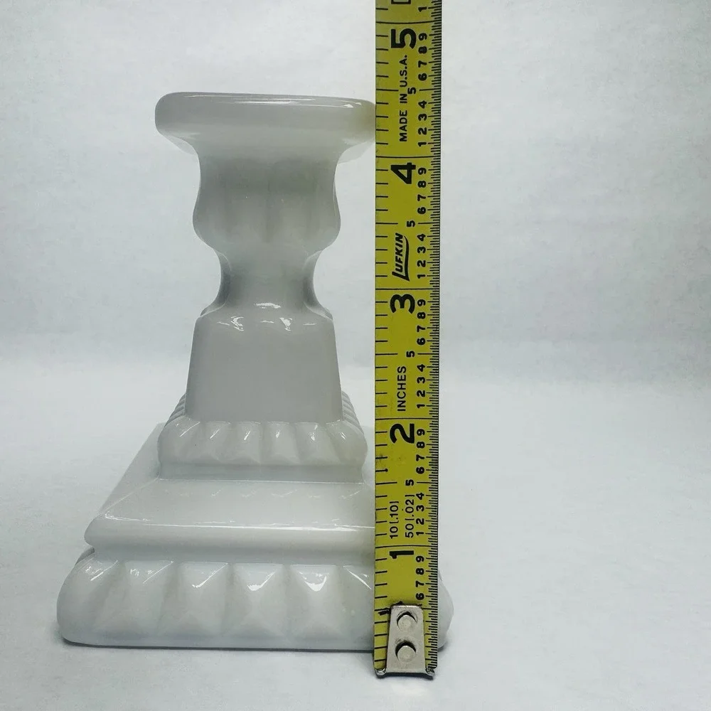 Unmarked milk glass