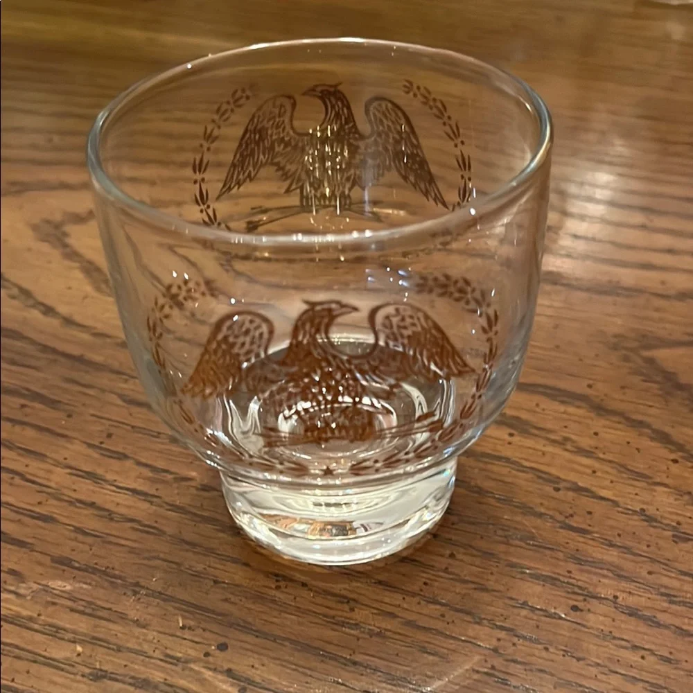 Vintage MCM Barware‎ Set with Ice Bucket and 4 Glasses
