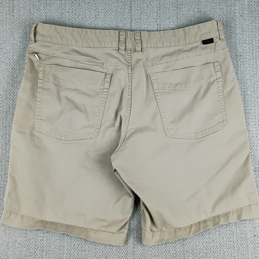 The North Face Short Mens 37 Tan Chino Hiking Stretch 5-Pocket Regular Fit Khaki