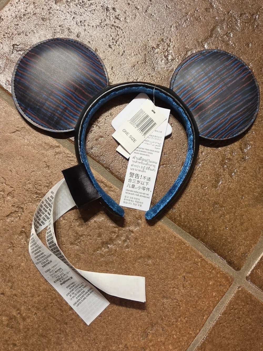 Disney Jack Skellington Nightmare Before Christmas Ears
