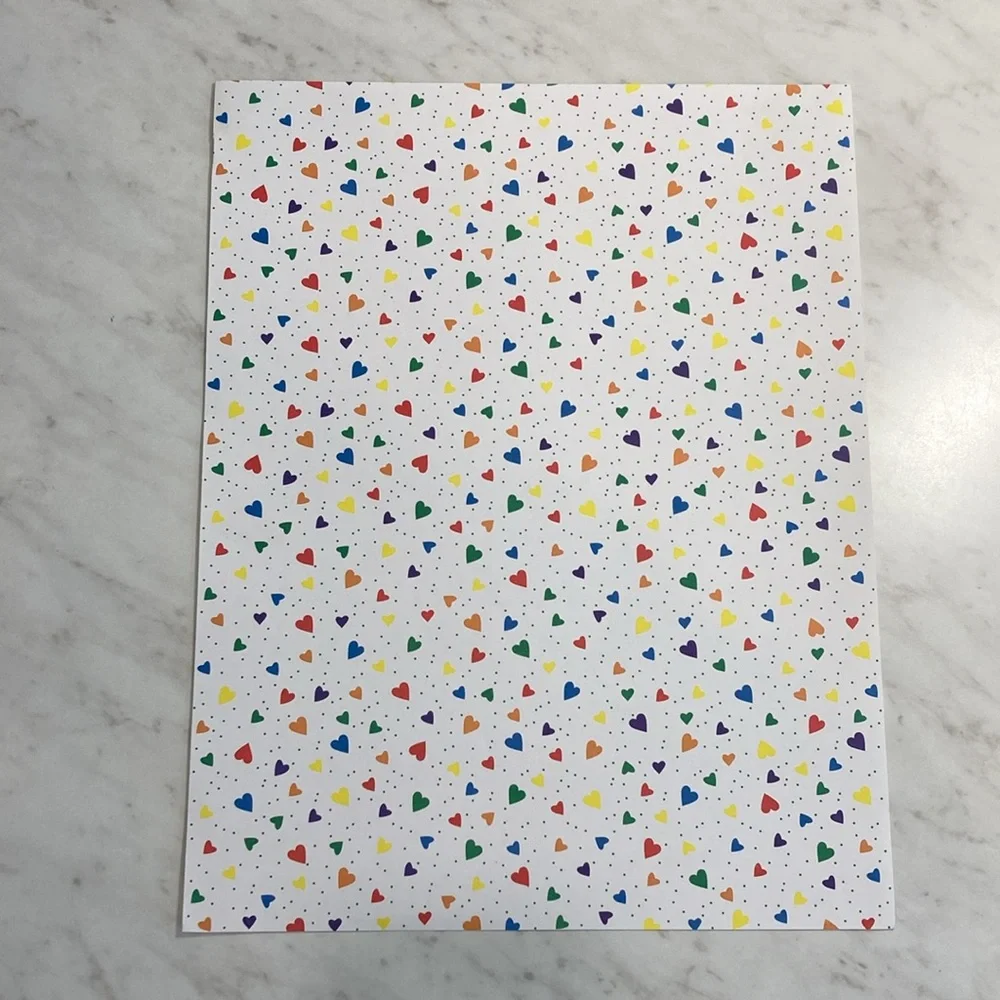 The Paper Studio hearts though