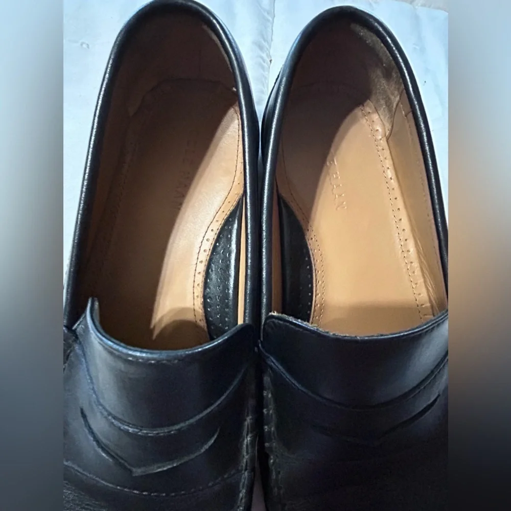 Mens Cole Haan Penny Loafer black leather C22126