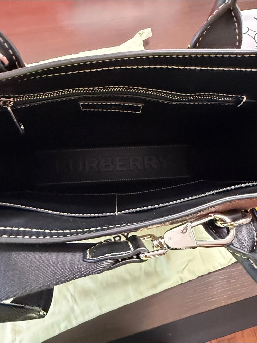 Burberry “Denny” Tote