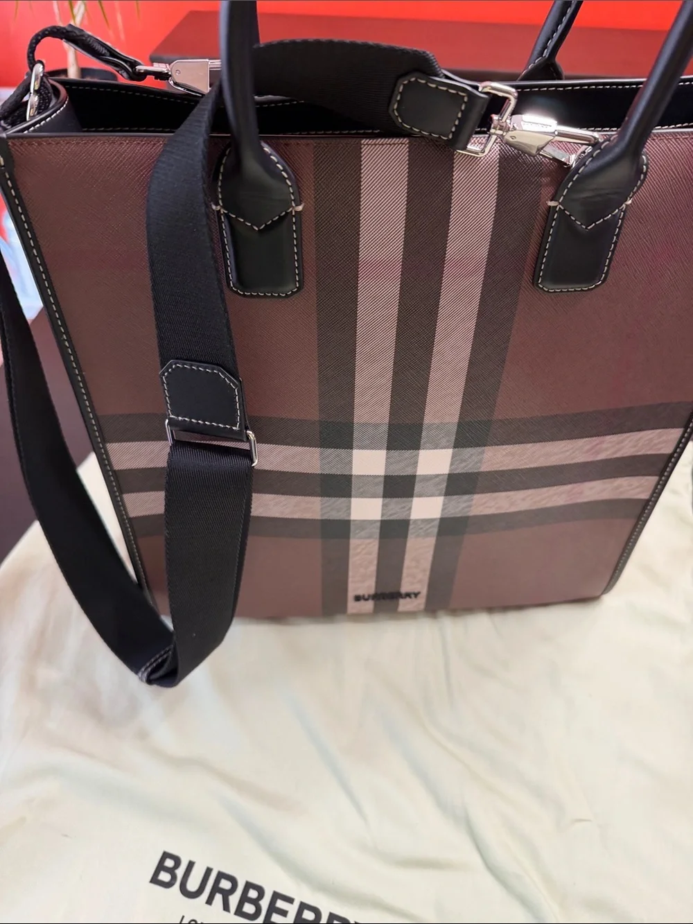 Burberry “Denny” Tote