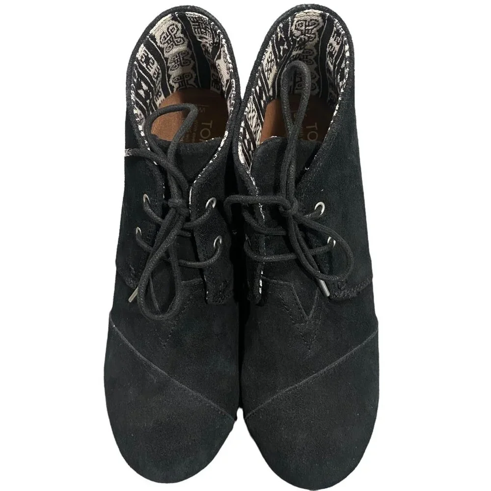 Toms toms  suede lace