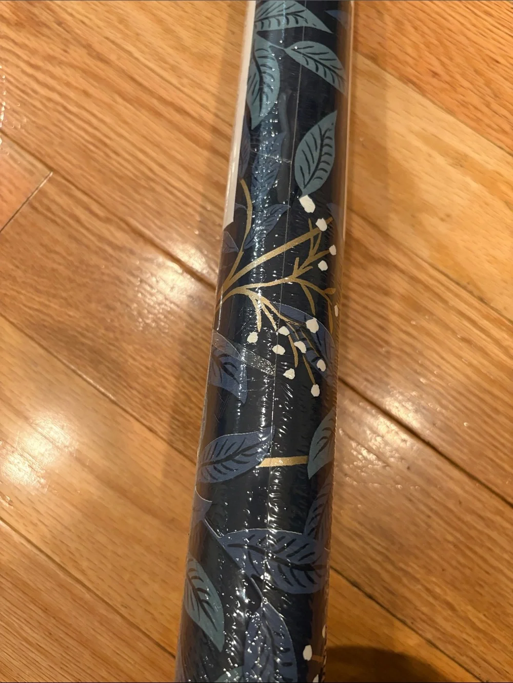 Rifle Paper Co. Peel + Stick Wallpaper Roll in Navy Blue