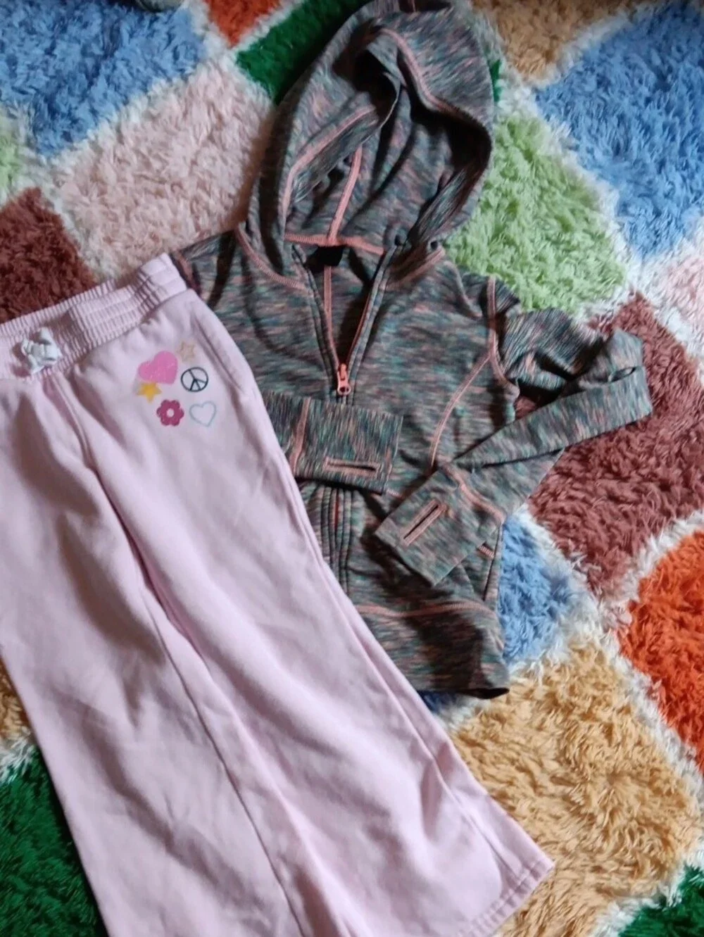 Girls Size 8 Back To School Bundle, 9 Pieces Total - Super Cute!