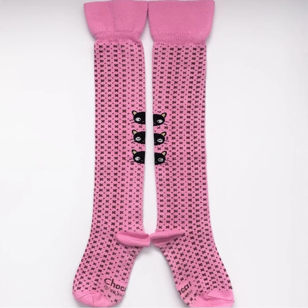 Sanrio chococat 2005 knee high pink socks super rare