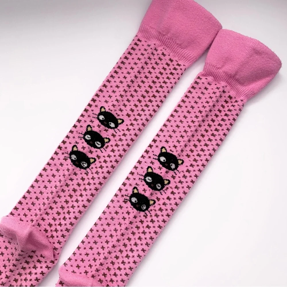 Sanrio chococat 2005 knee high pink socks super rare
