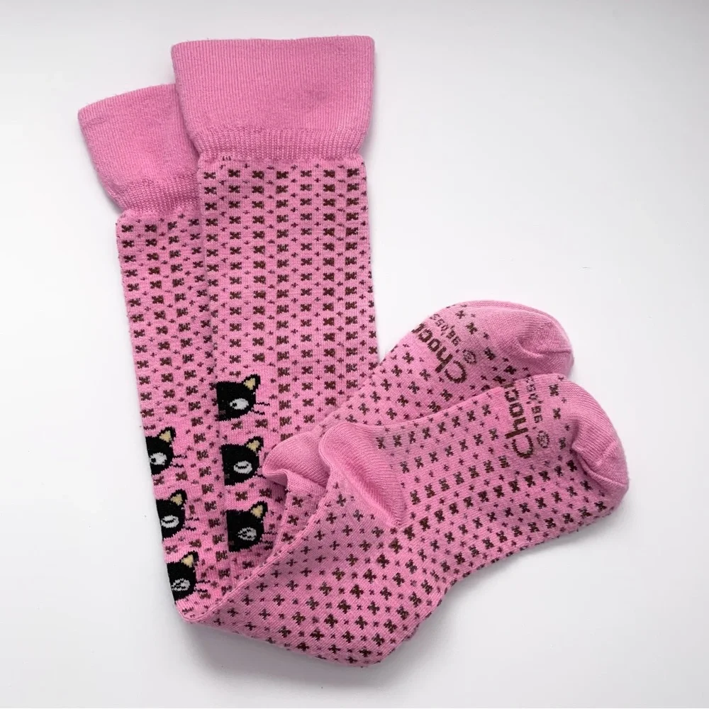 Sanrio chococat 2005 knee high pink socks super rare