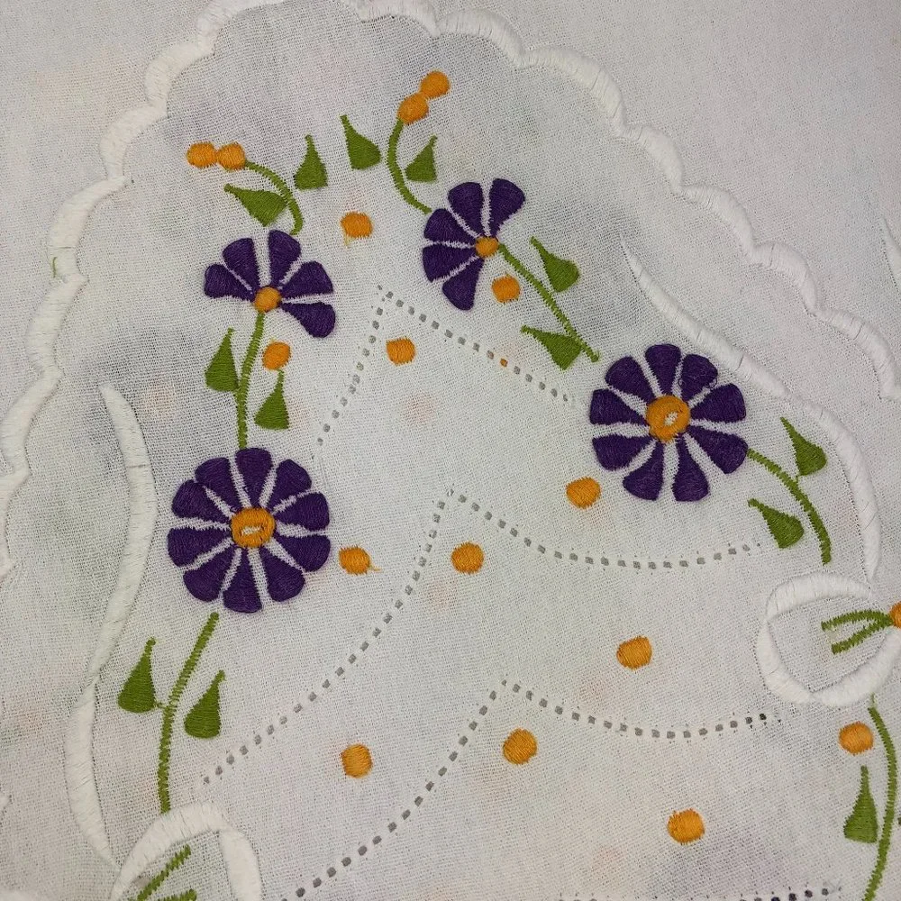 Embroidered Table Runner european embroidered
