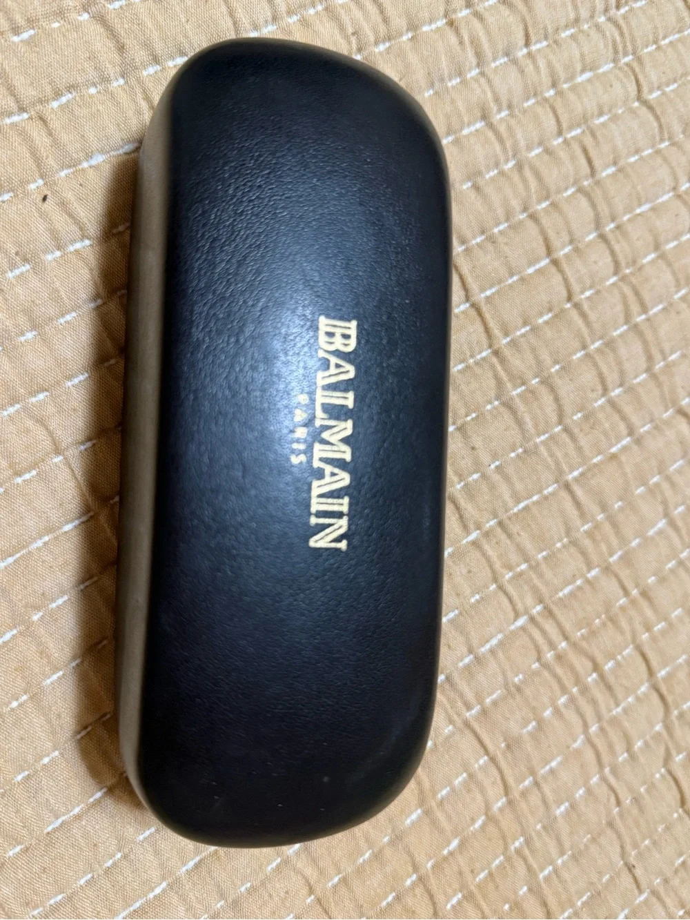 Balmain Clear Frame Sunglasses with Dark Smoke Lenses