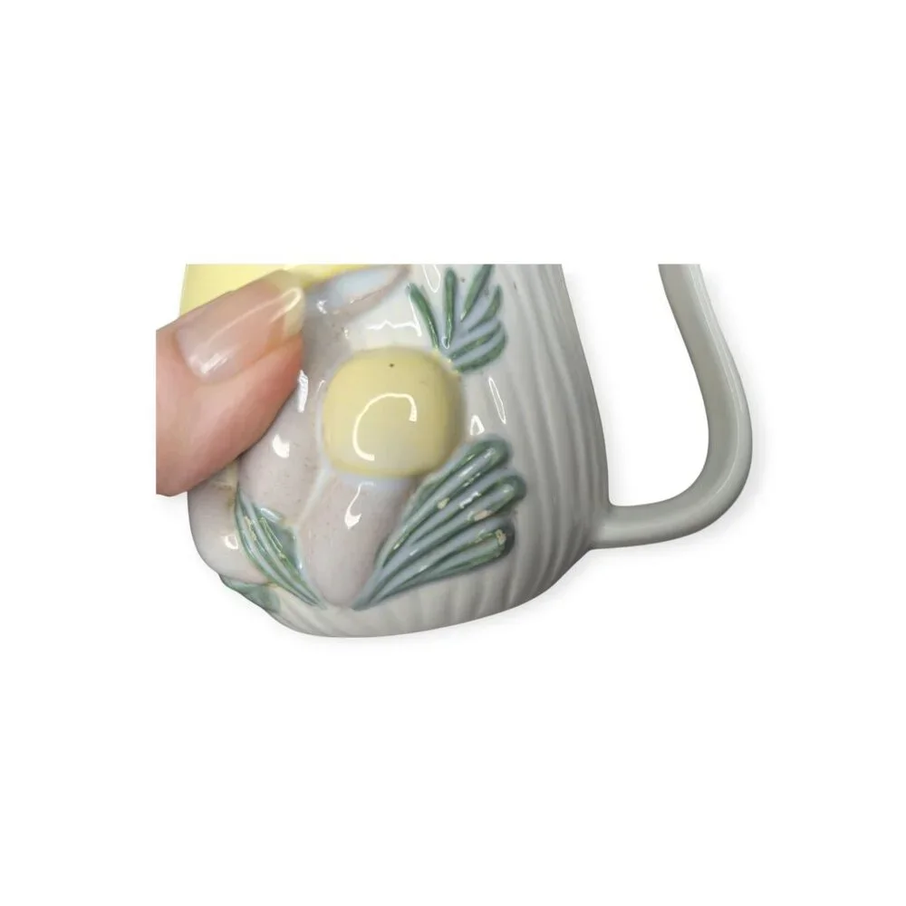 Vintage ceramic yellow