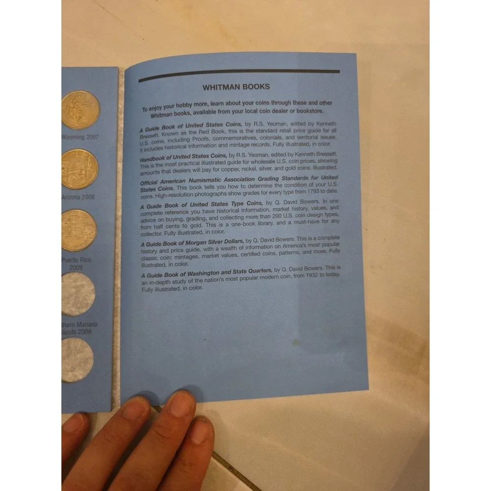 Whitman coin folder