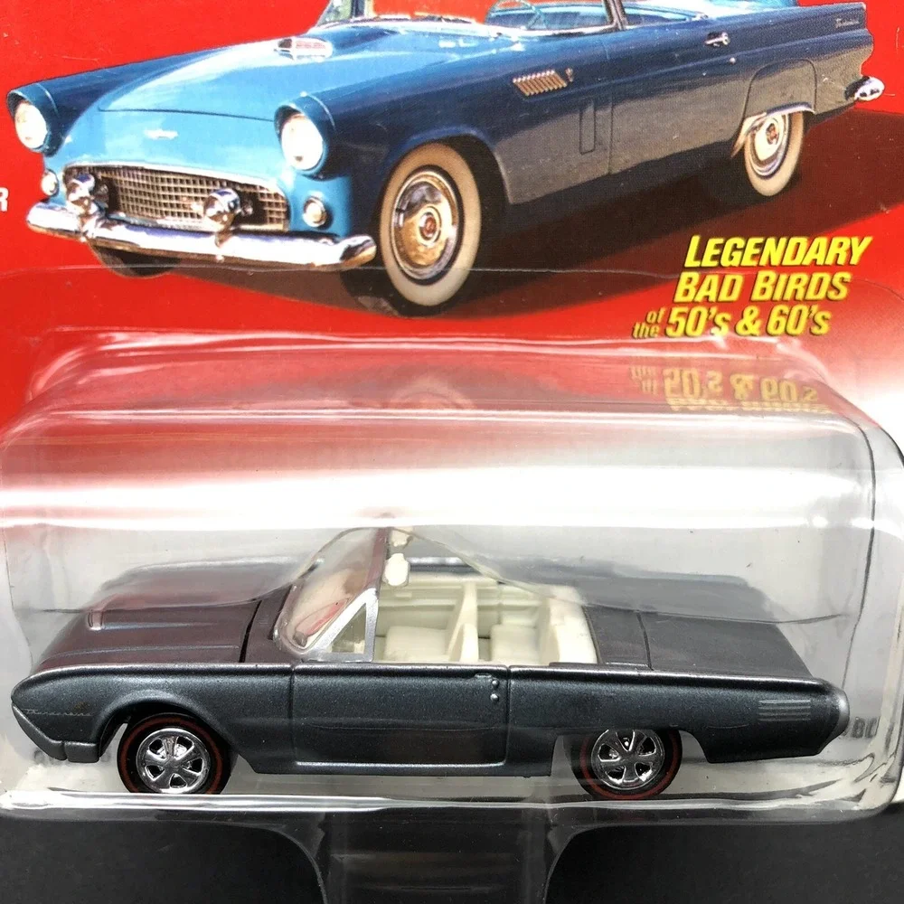 Johnny Lightning Thunderbird 1961 '61 T-Bird Convertible Car Blue‎ Diecast 1/64
