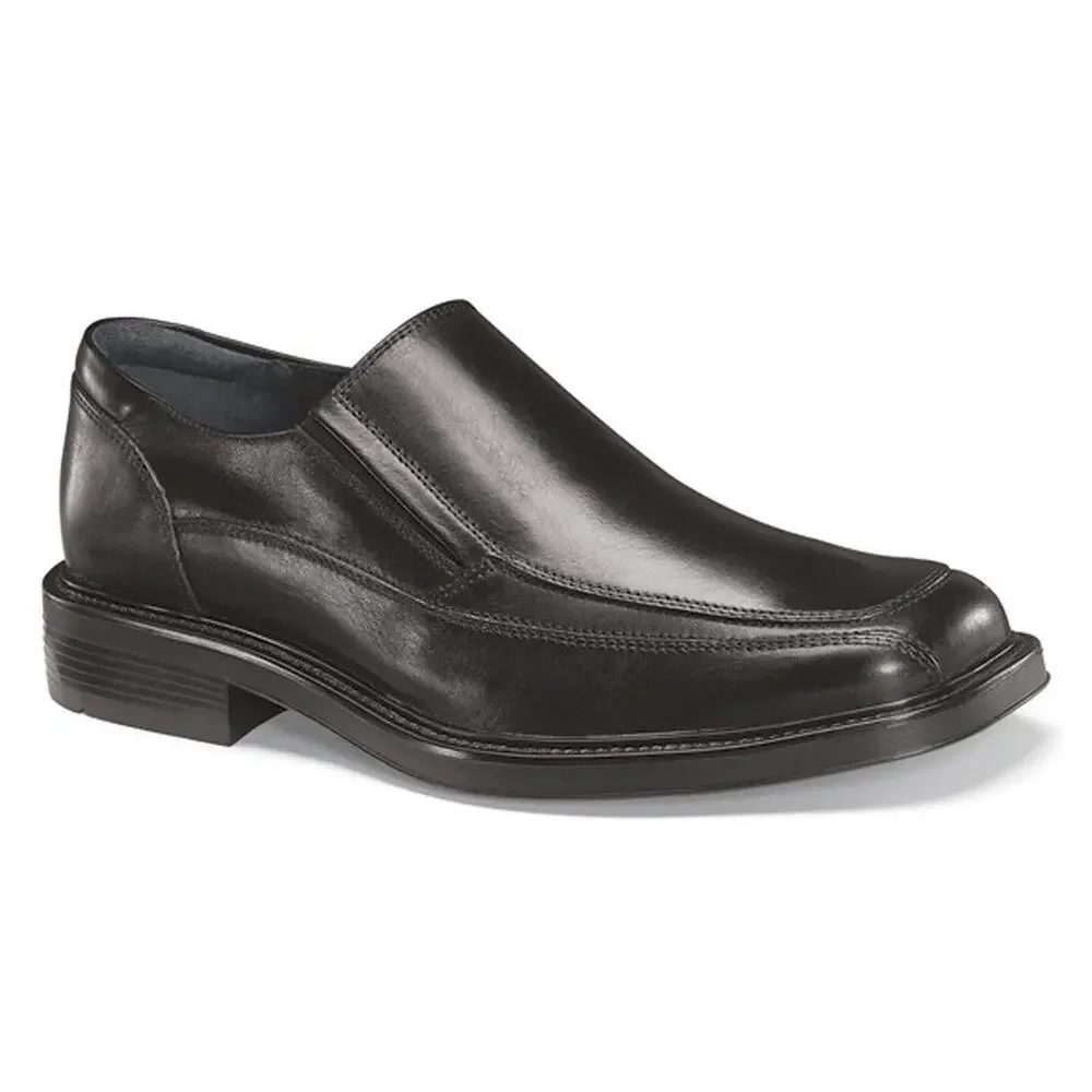 Dockers Men Proposal Slip On Dress Bicycle Toe Loafers Size US 13W Black Leather