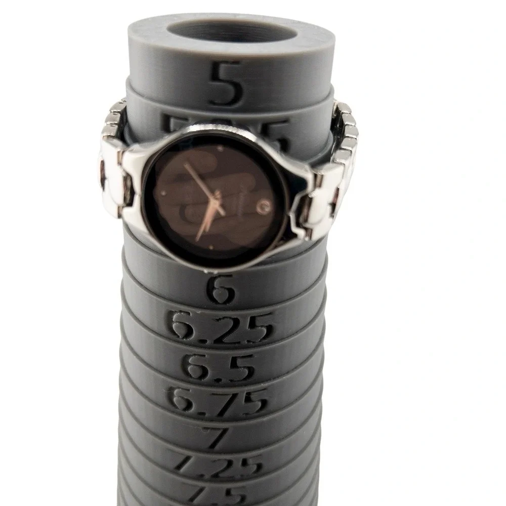 Gruen Precision‎ Genuine Diamond Womens 27MM Watch Black & Steel