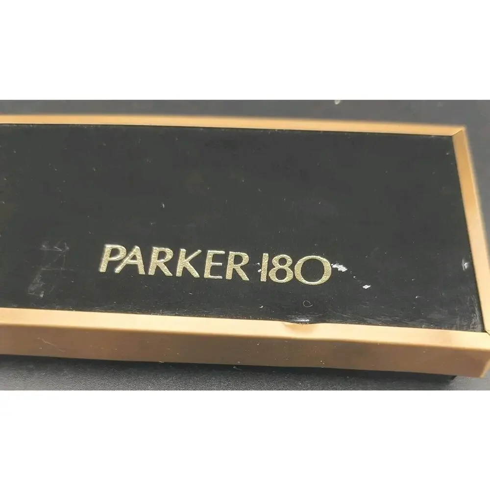 Vintage Parker 180 Pen Presentation Box, Outer Sleeve, and Inserts Set