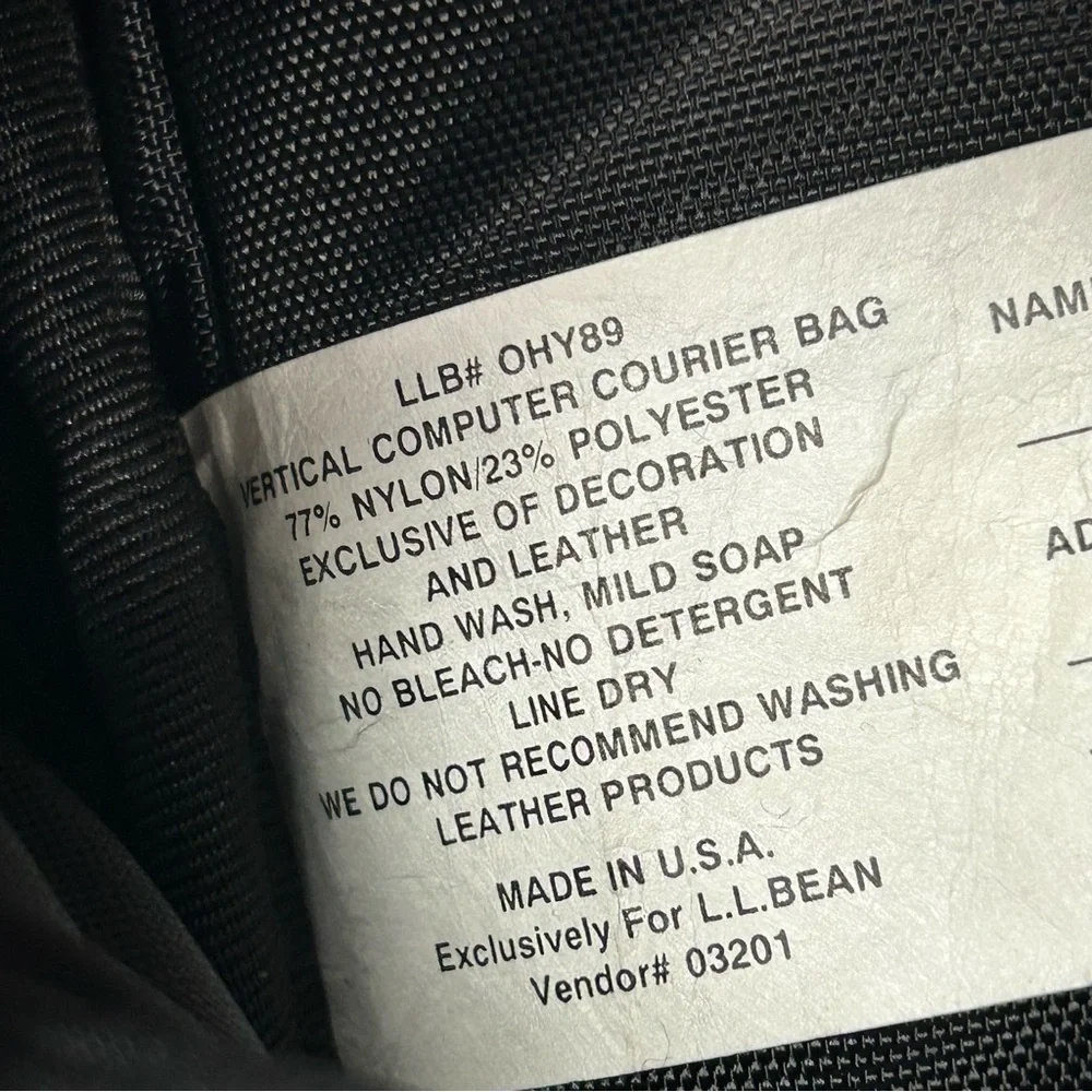 L.L. Bean vintage ll