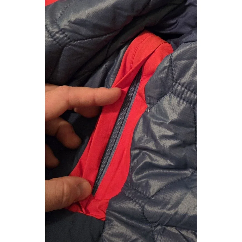 The North Face Mens Anonym Jacket Centennial Rare Red & Shady Blue Men's Size M