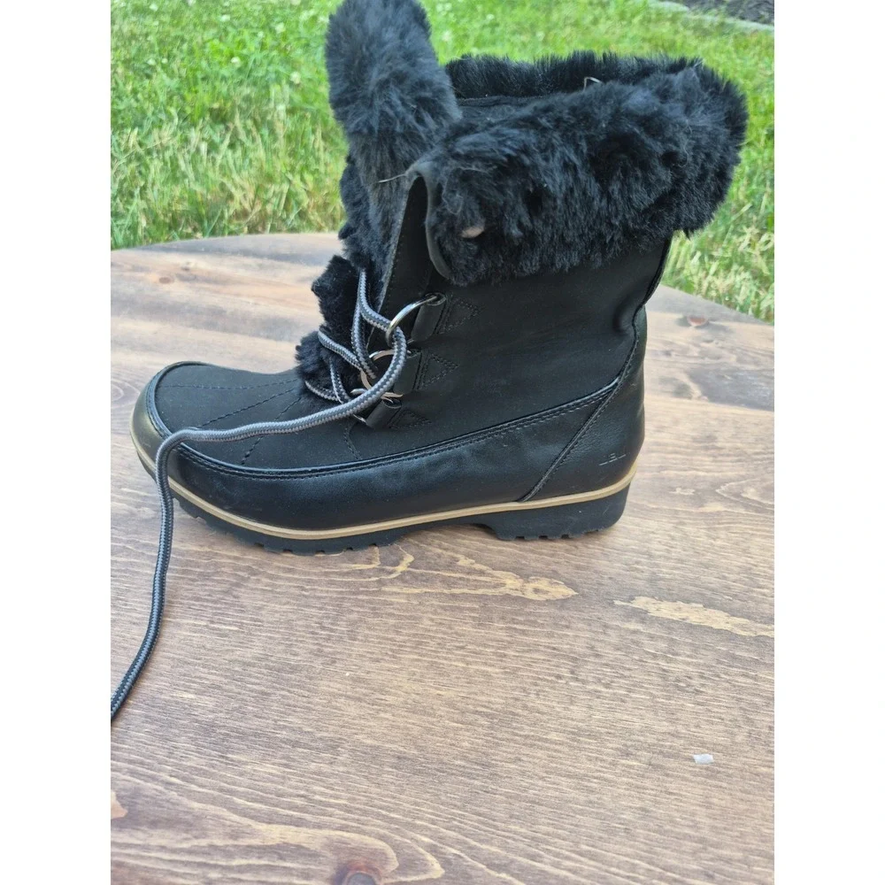 JBU by Jambu Colorado Womens Black Faux Fur Winter Snow Boots 7.5M 83CRD01