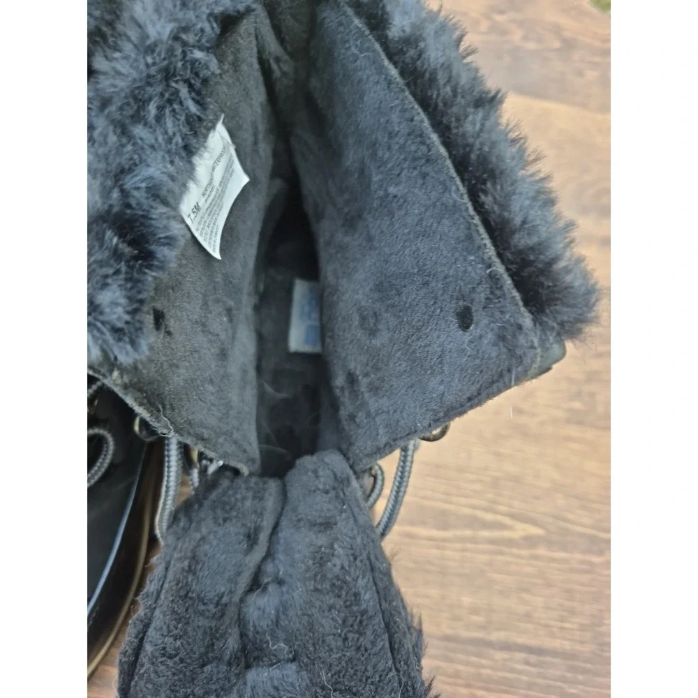 JBU by Jambu Colorado Womens Black Faux Fur Winter Snow Boots 7.5M 83CRD01