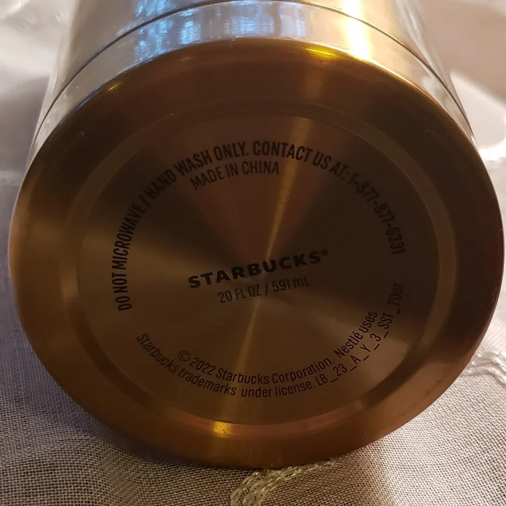 Starbucks elegant stainless