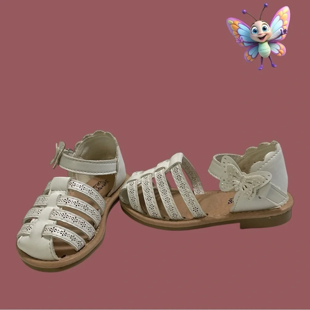 jumping beans girl closure sandals