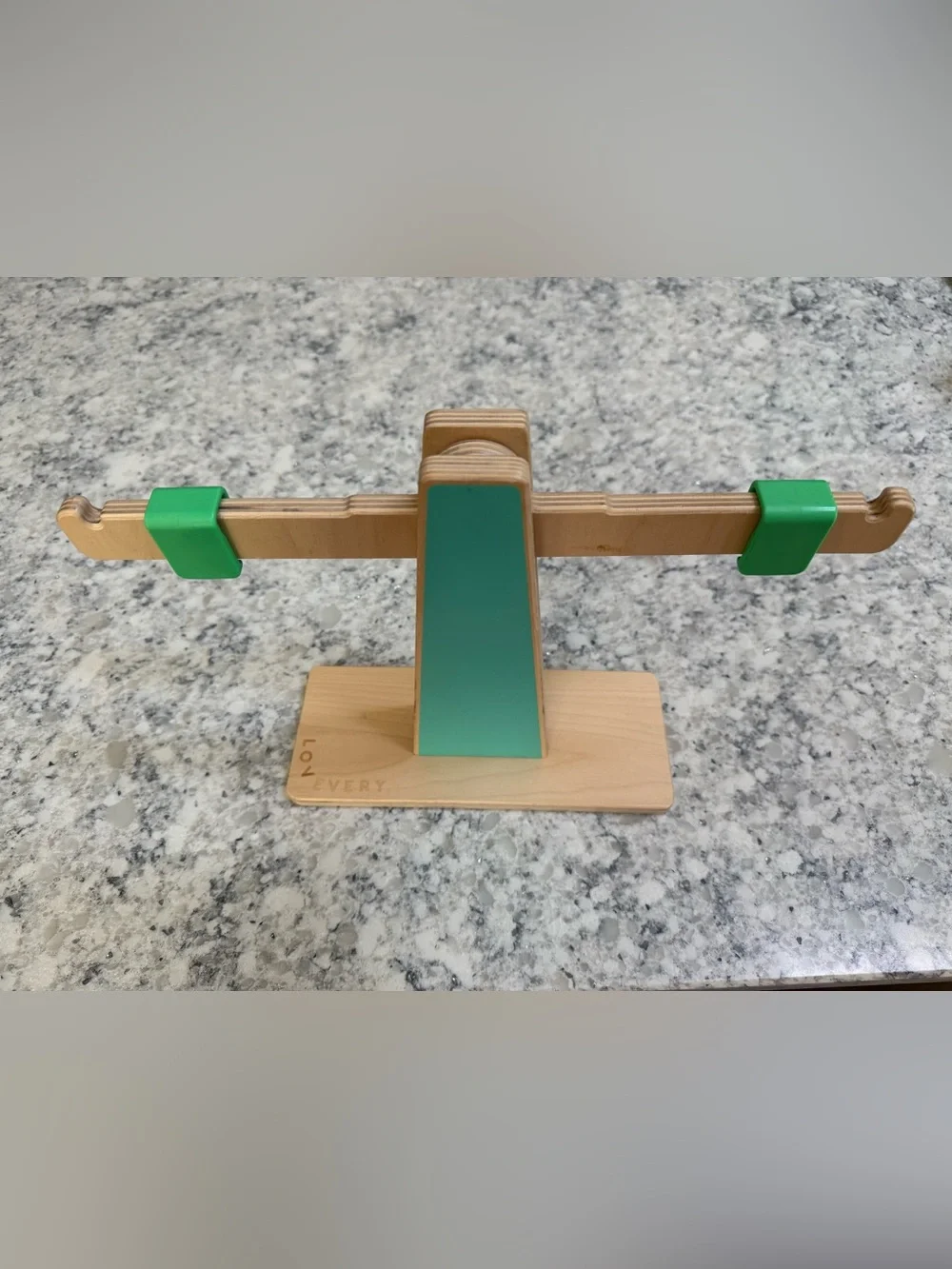 LOVEVERY teal wooden