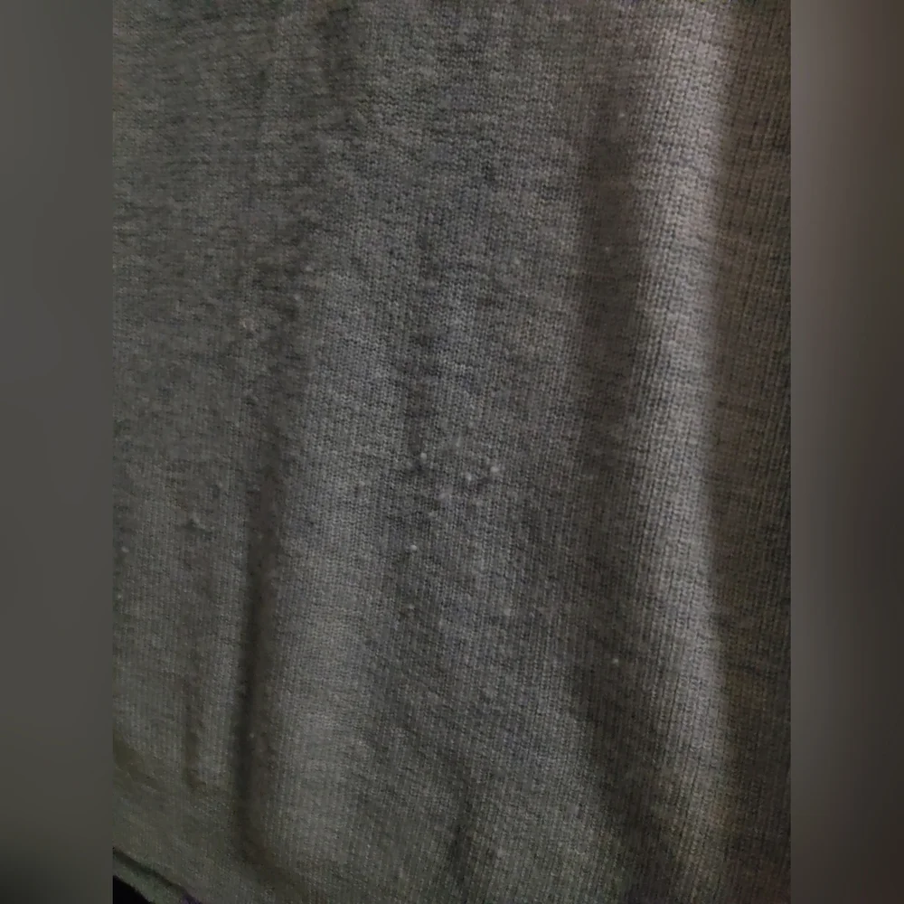 100% Merino Wool Turtleneck, Grey, By J Crew Destination, Sz L