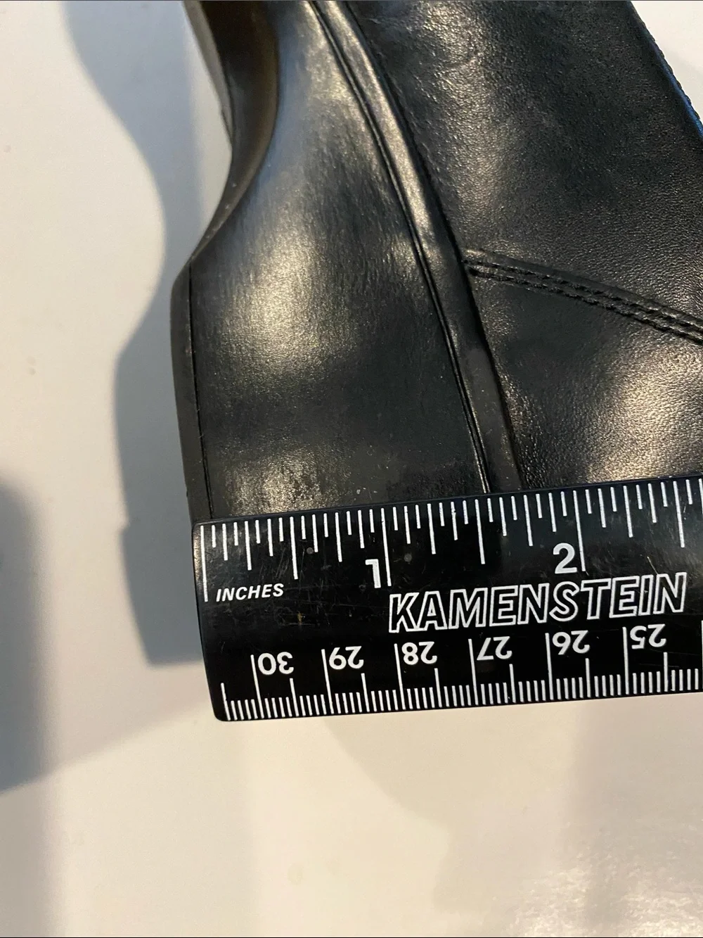 Clarks leather may