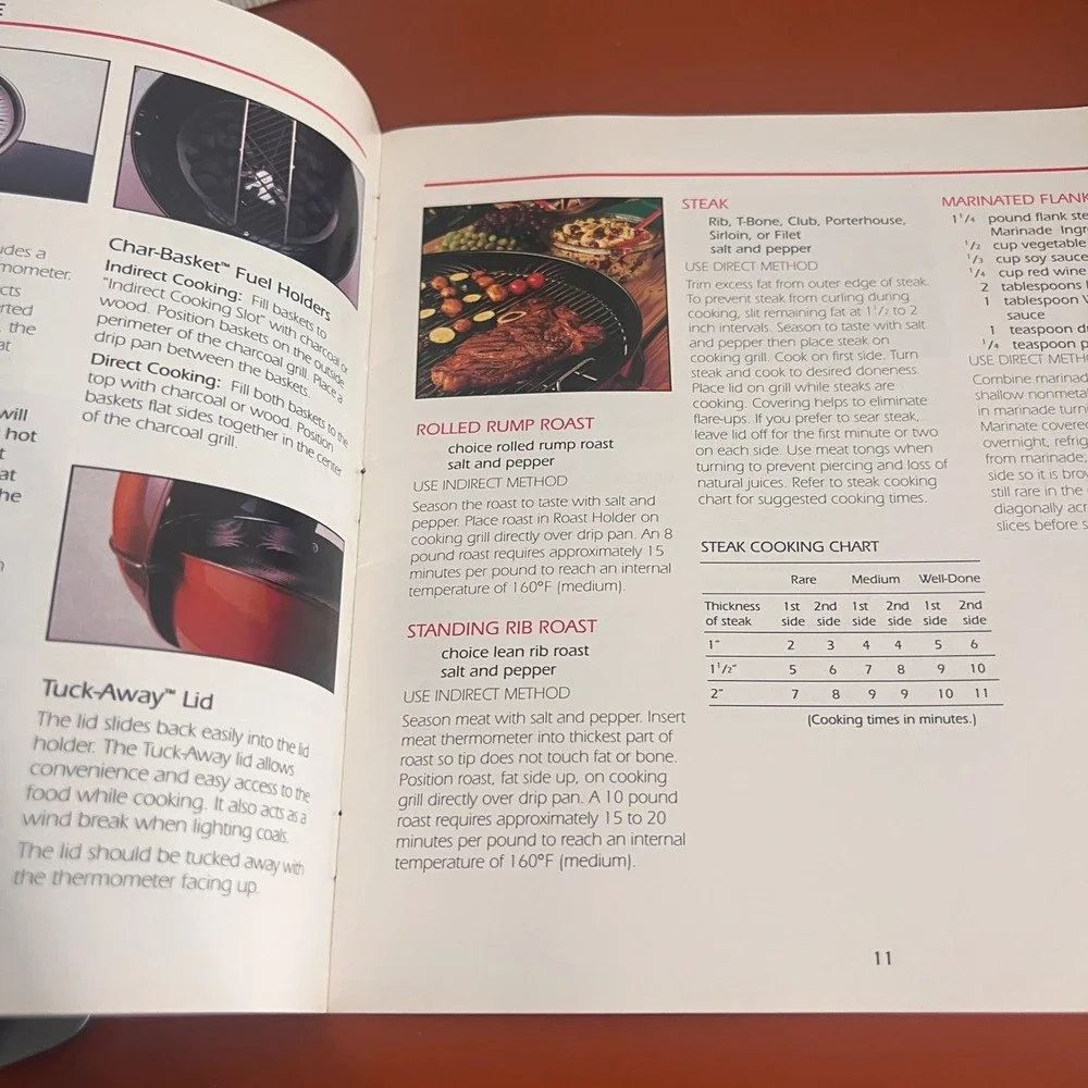 Weber charcoal cookbook