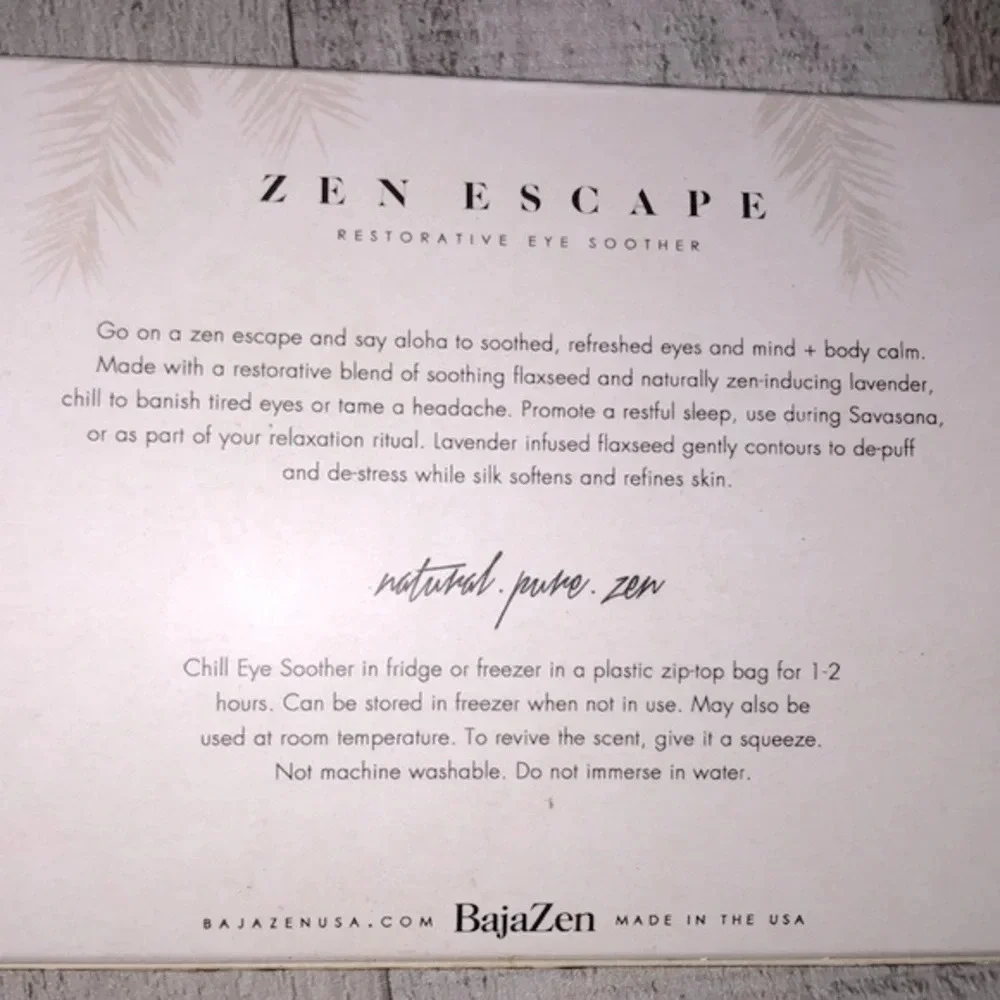None zen escape