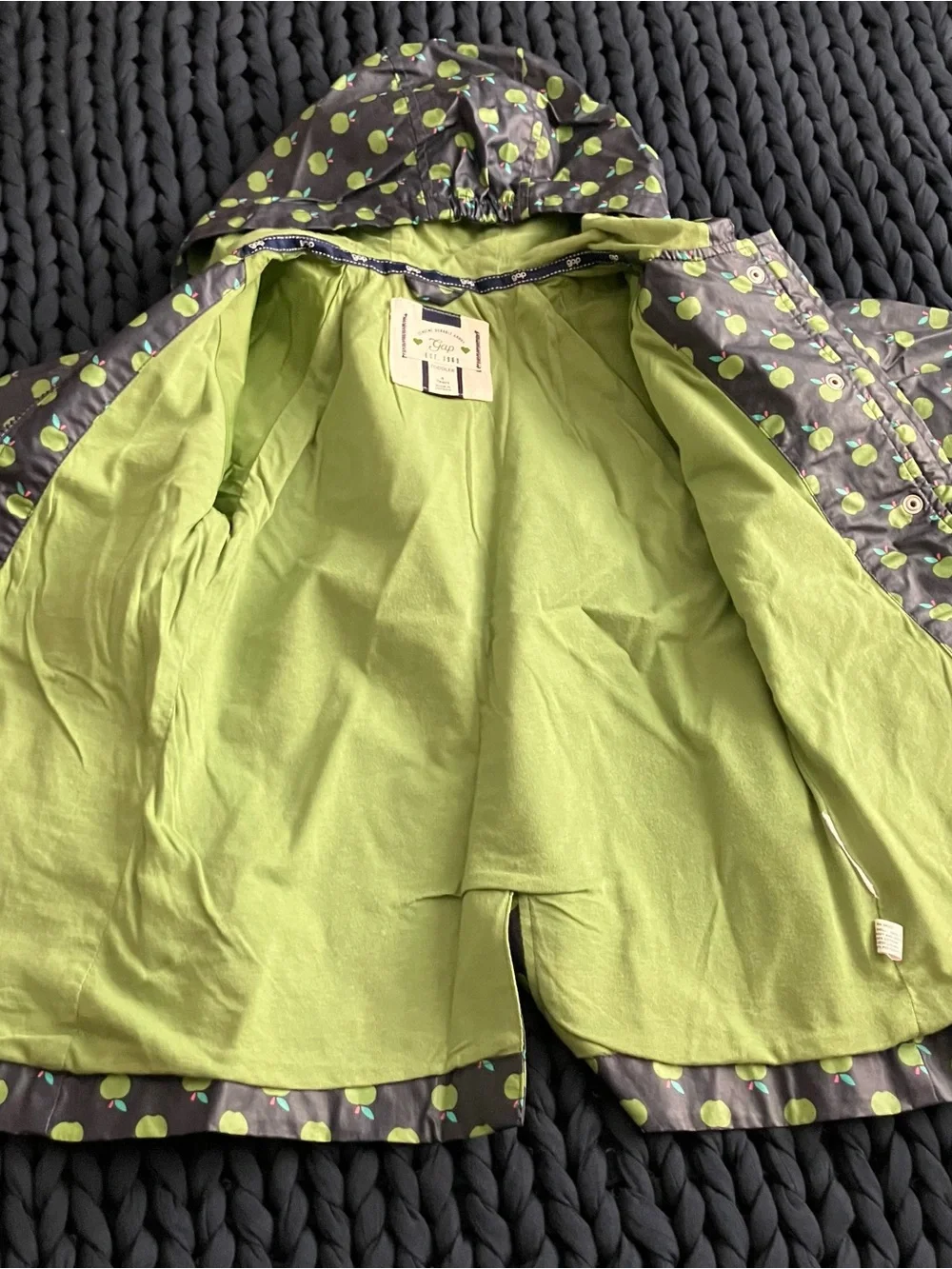 GAP zipper buttons coat