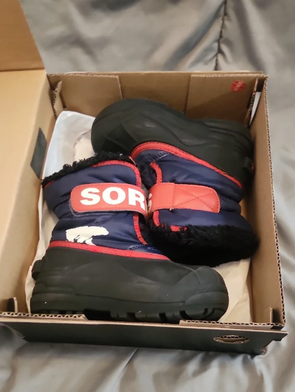 Sorel fur collar