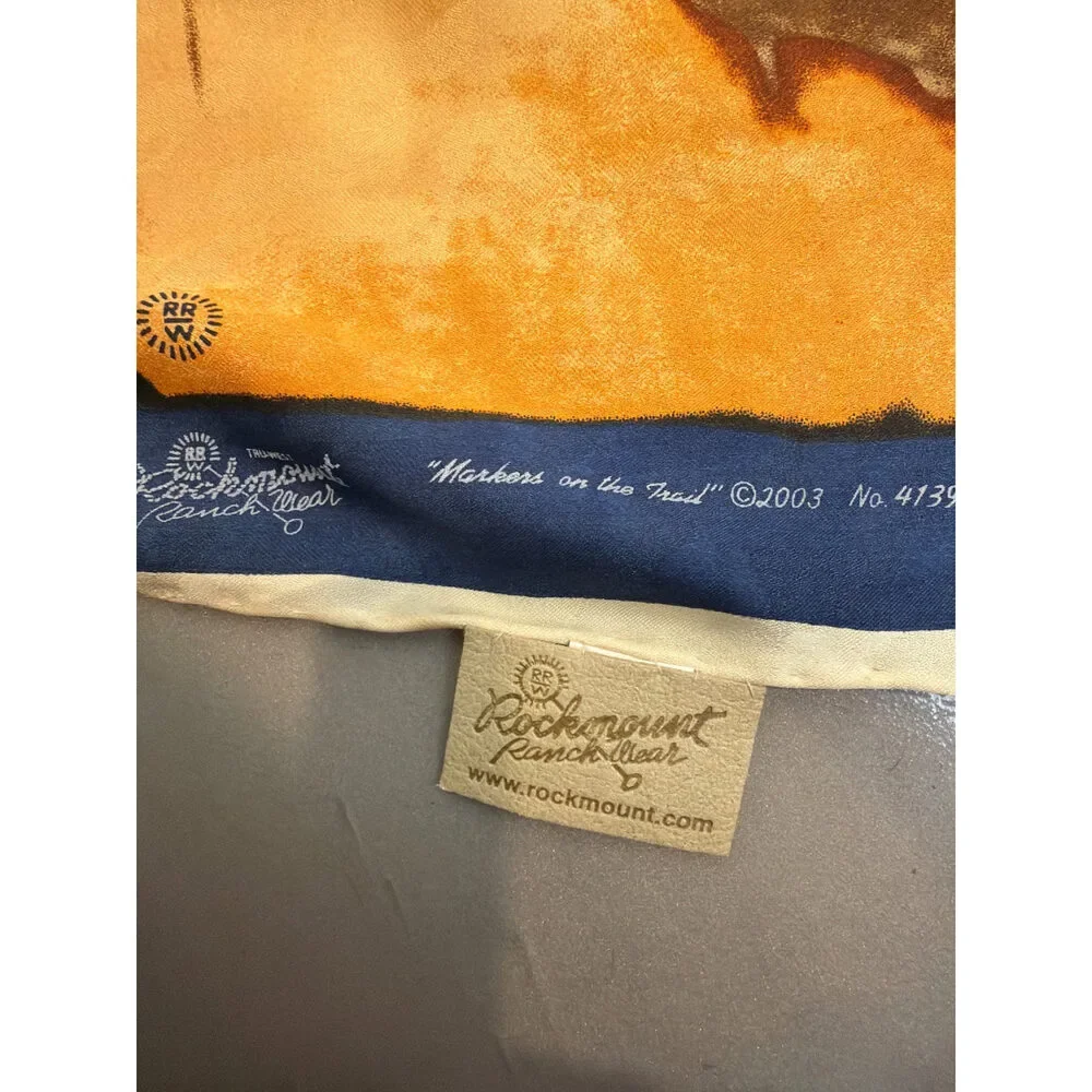 Rockmount Ranch Wear silk western