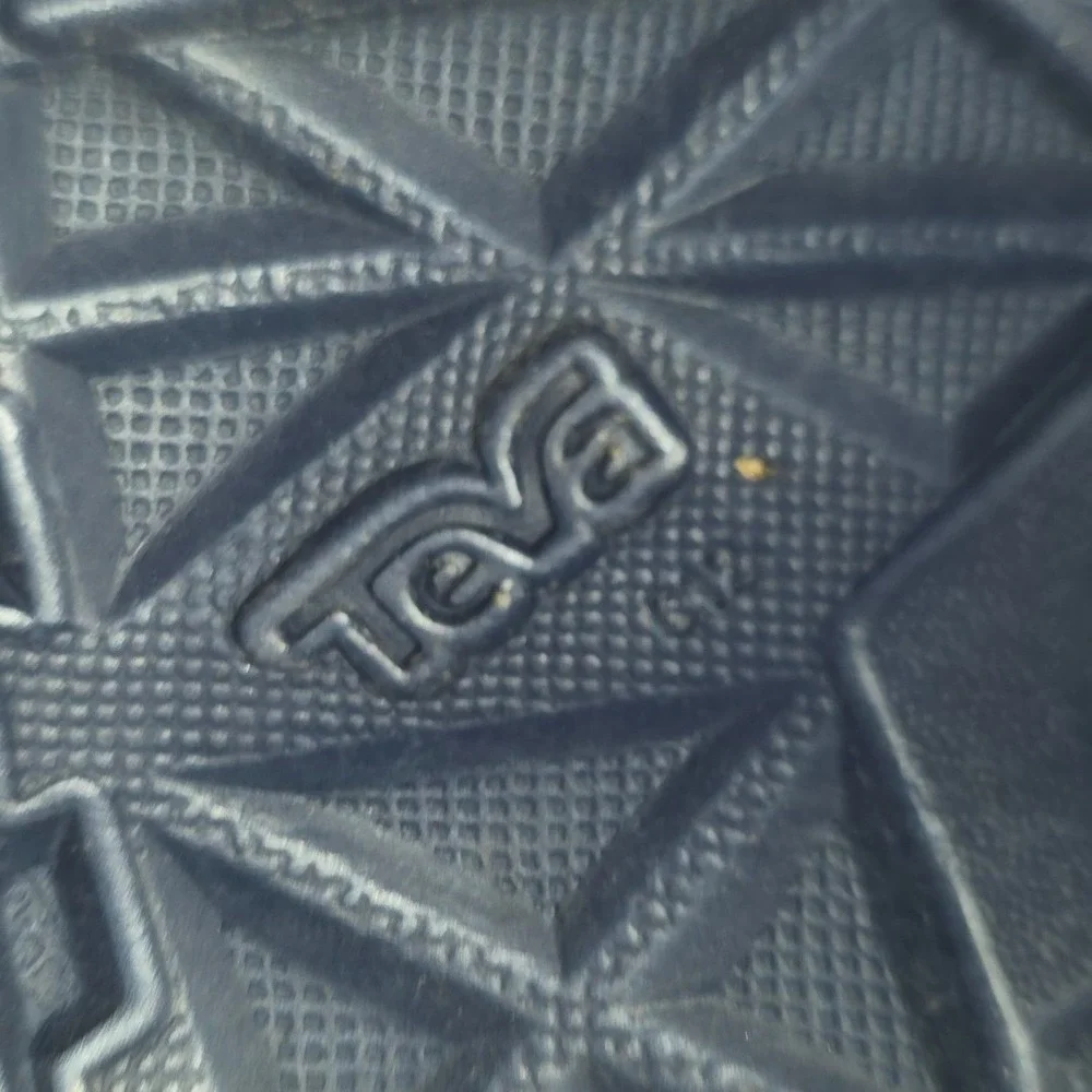 Teva Kids Navy Blue EVA Closed Toe Fisherman Sandals Water Shoes Size 12