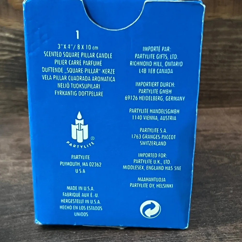 PartyLite indulgences scented