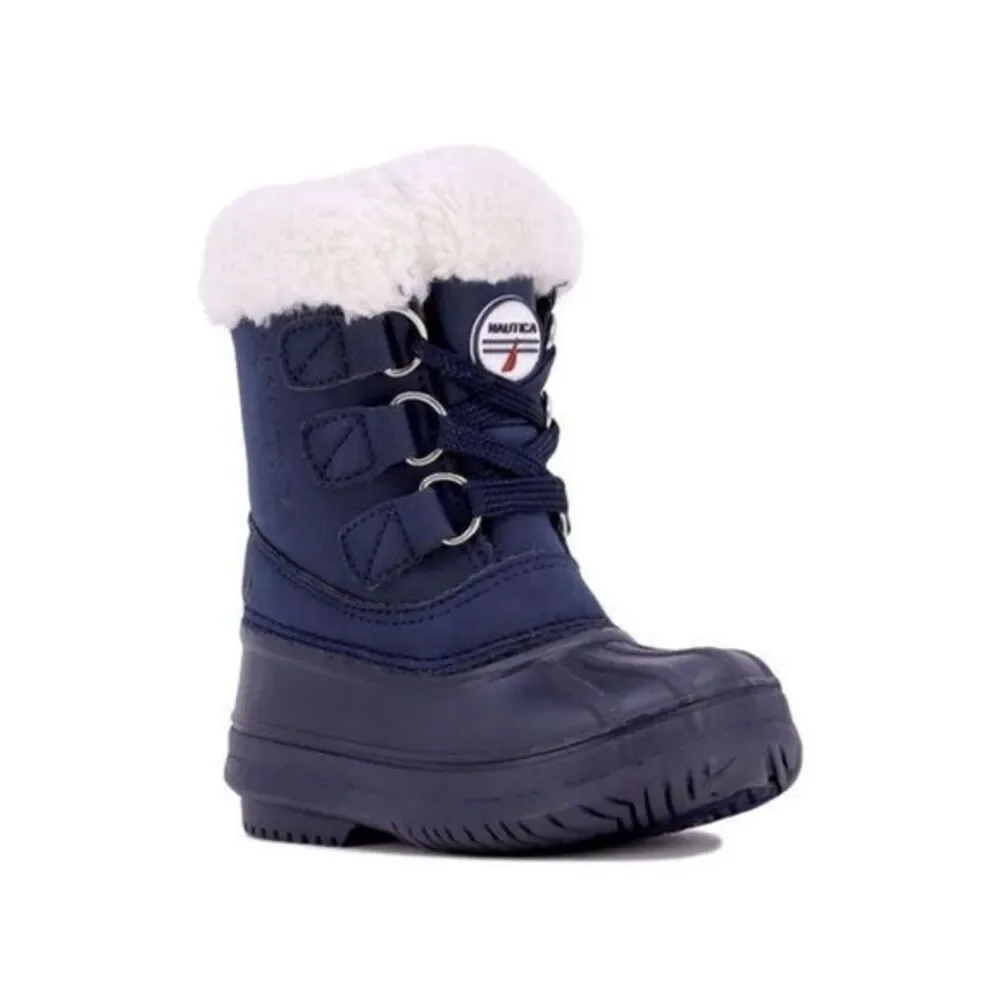 Nautica Kids Boys Girls Boots Toddler Waterproof Rain Snow Size 5 NEW # bag CF