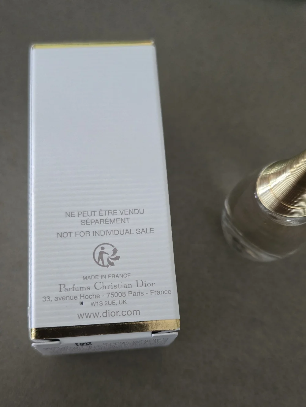 Dior new box